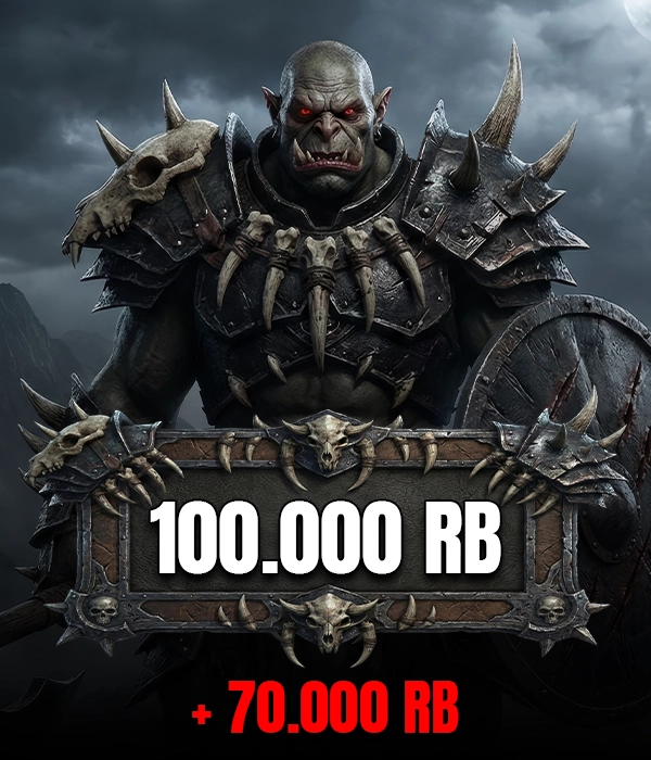 BRETHKO 100000 RB + 70000 RB Bonus